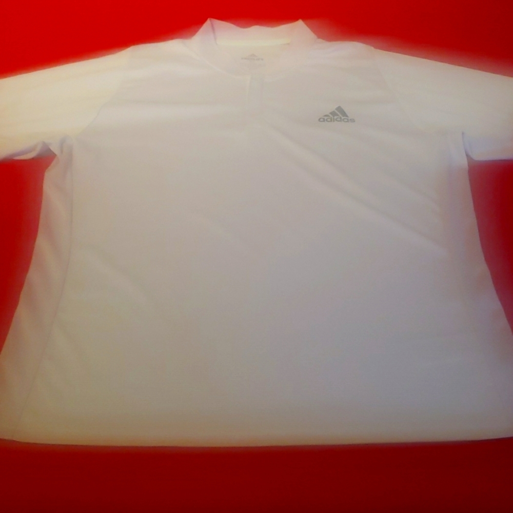 Mens XL Adidas Collarless shirt